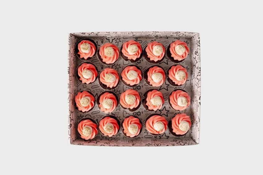 Midnight Fudge & Torched Marshmallow Cake Box