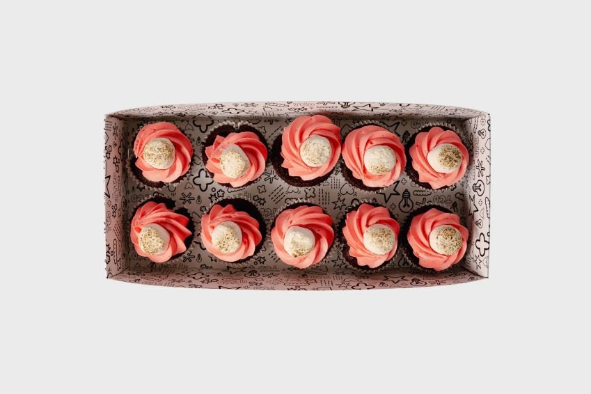 Midnight Fudge & Torched Marshmallow Cake Box