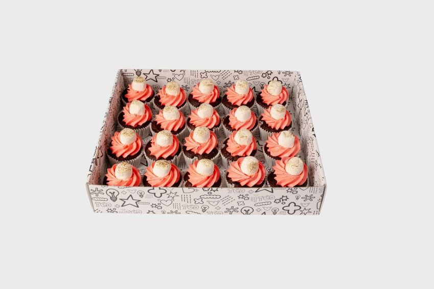 Midnight Fudge & Torched Marshmallow Cake Box