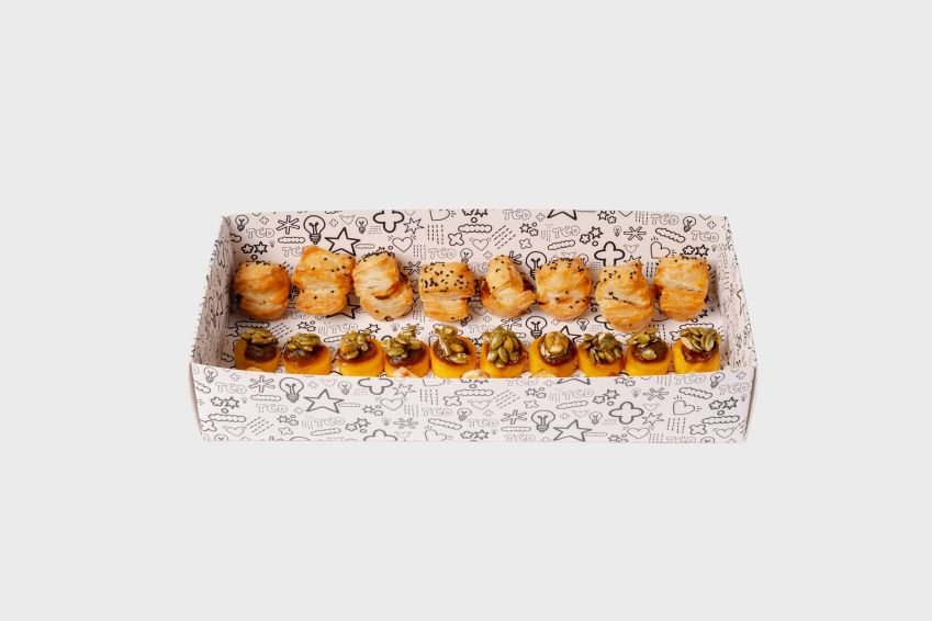 Darling Harbour Canape Box  - Large Box (25 pcs)