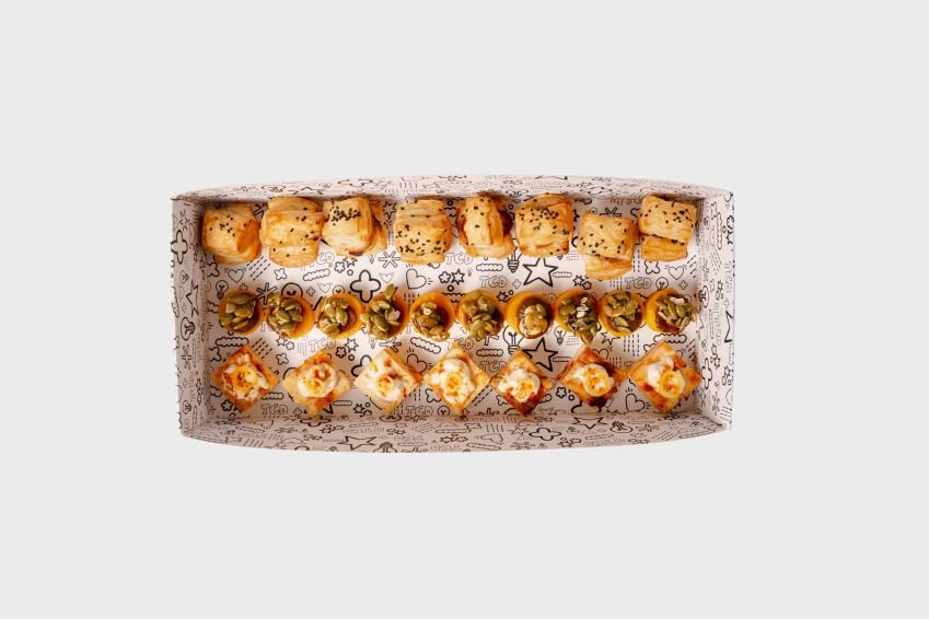 Darling Harbour Canape Box  - Large Box (25 pcs)