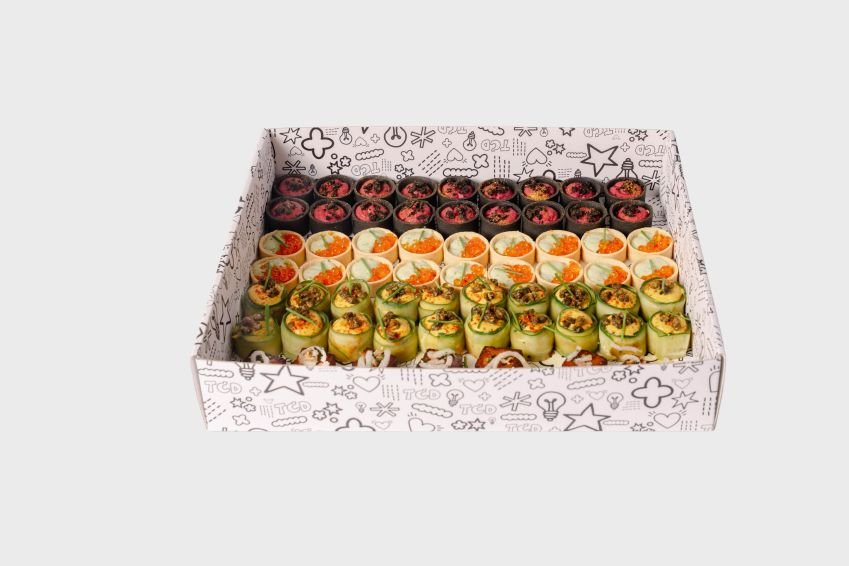 Opera House Canapé Box - Large Box (68 pcs)
