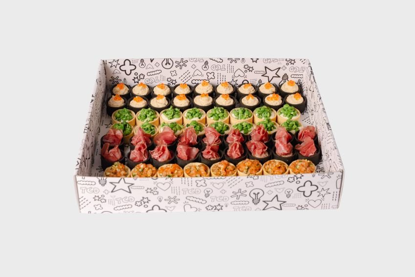 Camperdown Canape Box  - Medium Box (36 pcs) 