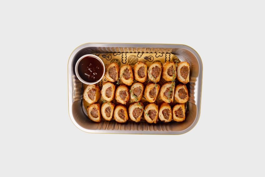 Mini Sausage & Veggie Roll Box