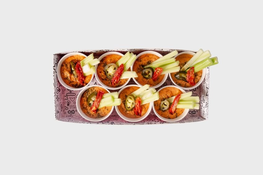Savoury Dip Pots (250ml) - Medium (7 pots)