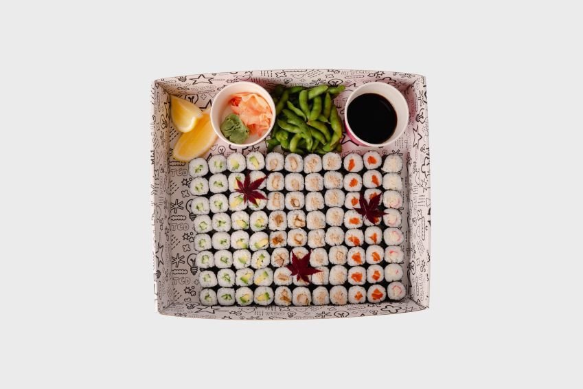 Harajuku Hosomaki Roll Platter - Large (88 pcs)