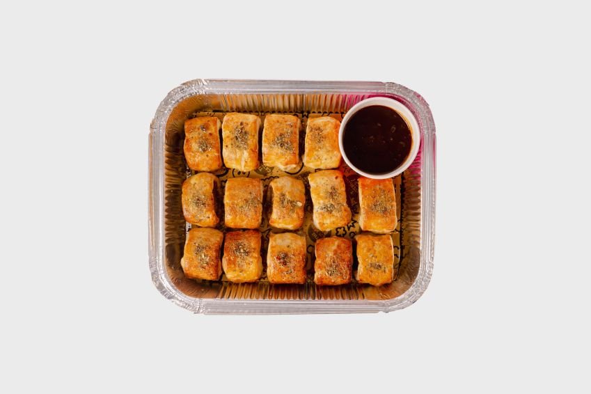 Mini Sausage & Veggie Roll Box