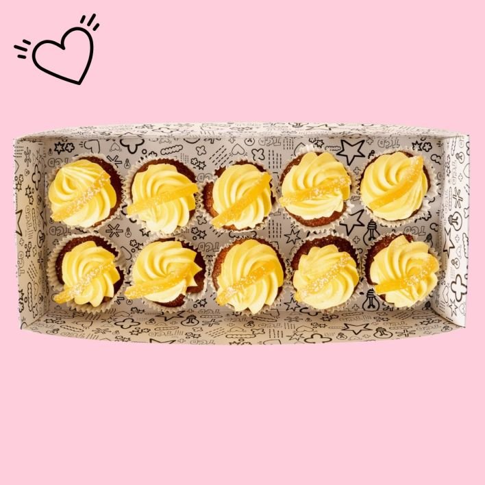 NSW Carrot & Citrus Buttercream Cake Box