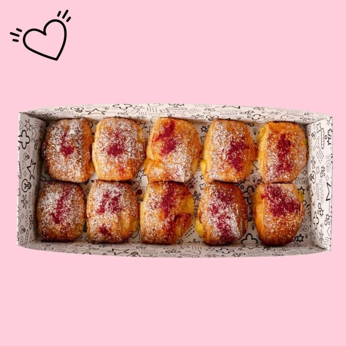 Luxe Mini Pastry Box - Medium (10 pcs)