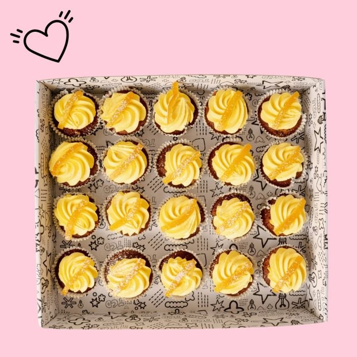 NSW Carrot & Citrus Buttercream Cake Box