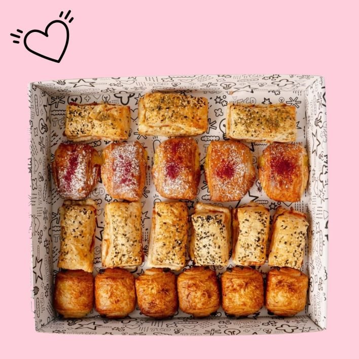 Luxe Mini Pastry Box - Large (20 pcs)