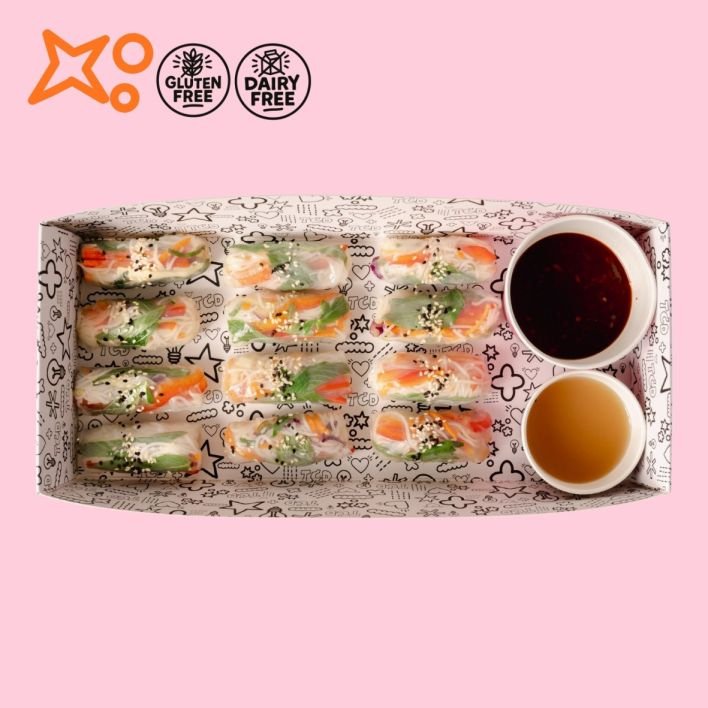 Fresh Rice Paper Rolls - Small (12 pcs)