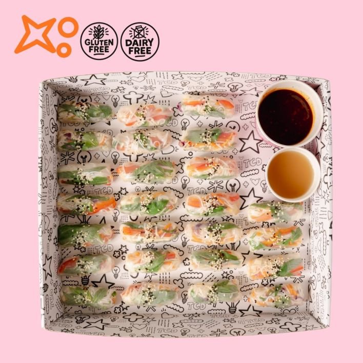 Fresh Rice Paper Rolls - Large (24 pcs)