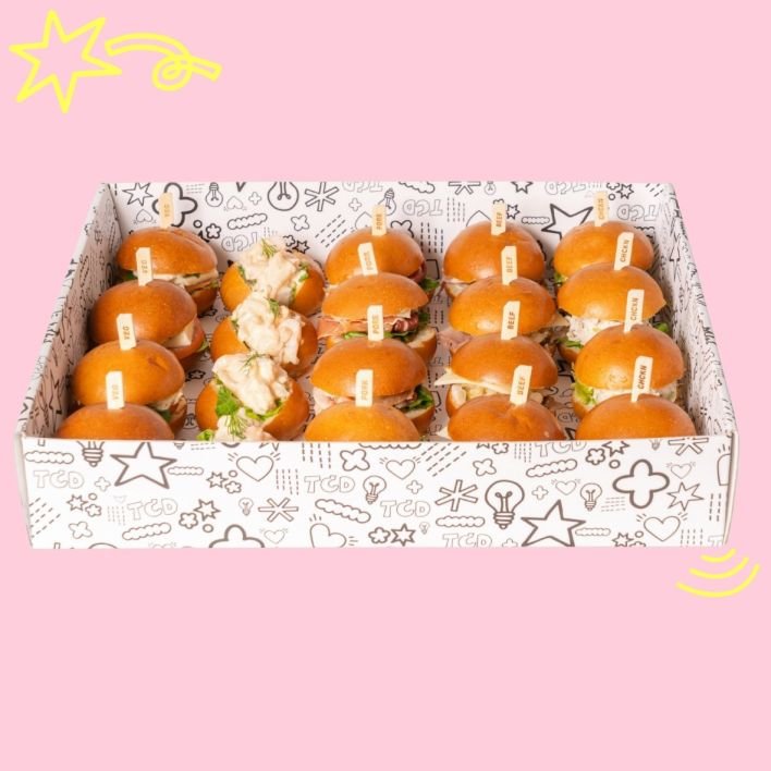 Curated Lunch Slider Collection - Large (20 sliders)