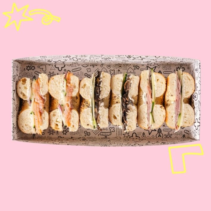 New York Bagel Platter - Medium (6 pcs)