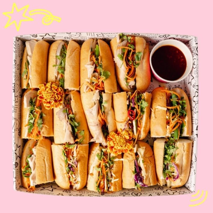 Cabramatta Banh Mi Platter - Large (14 pieces) - Choose filling