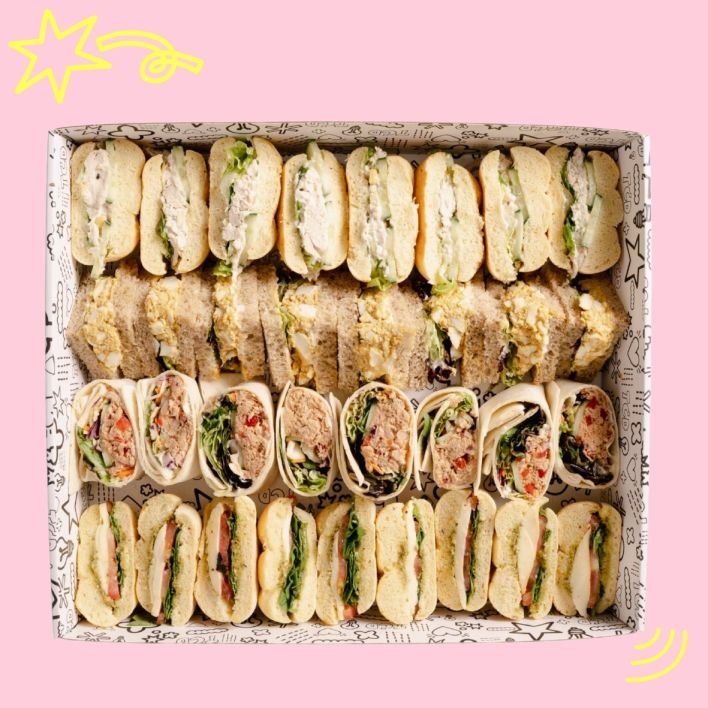 Sydney Boardroom Sandwich Bite Platter Large (34 Pieces)