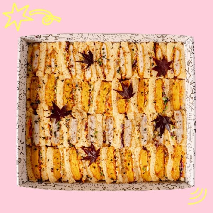 Japanese Sando Platter - Large (36 pcs)