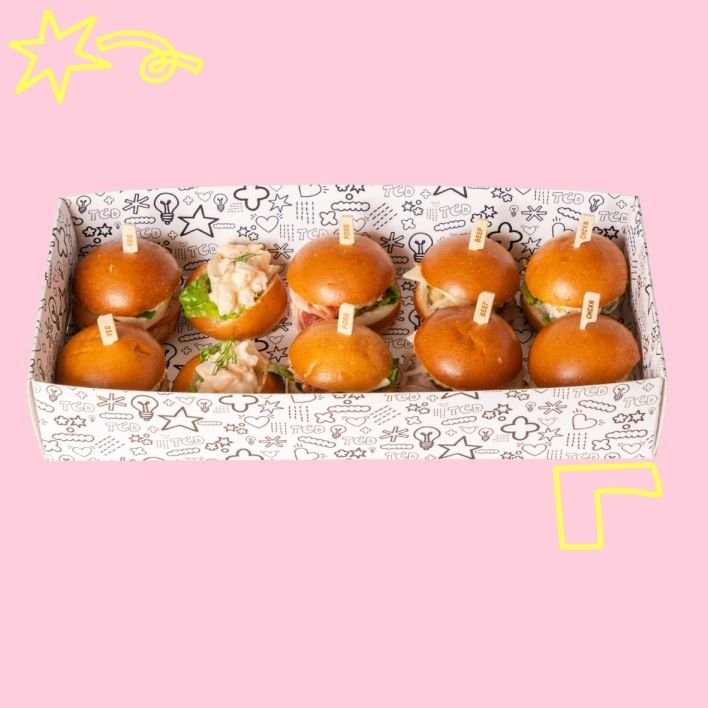 Curated Lunch Slider Collection - Medium (10 sliders)