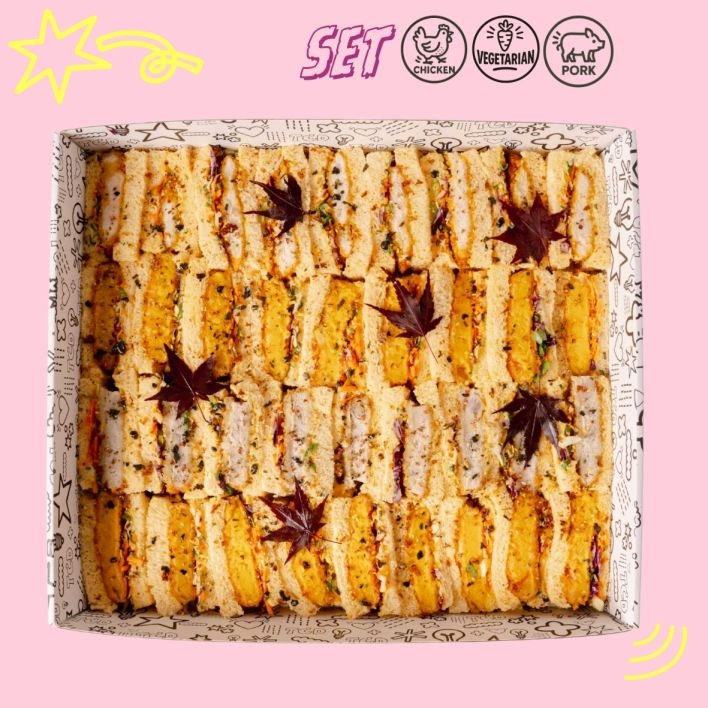 Japanese Sando Platter - Large (36 pcs)