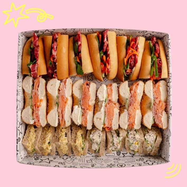 East Meets West Sandwich Box (20 Pieces)
