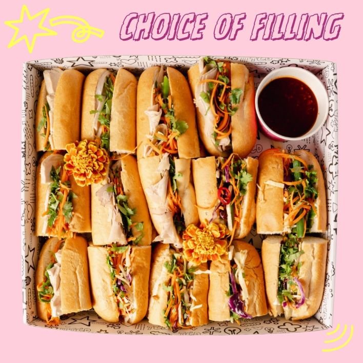 Cabramatta Banh Mi Platter - Large (14 pieces) - Choose filling
