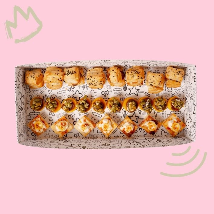 Darling Harbour Canape Box  - Large Box (25 pcs)
