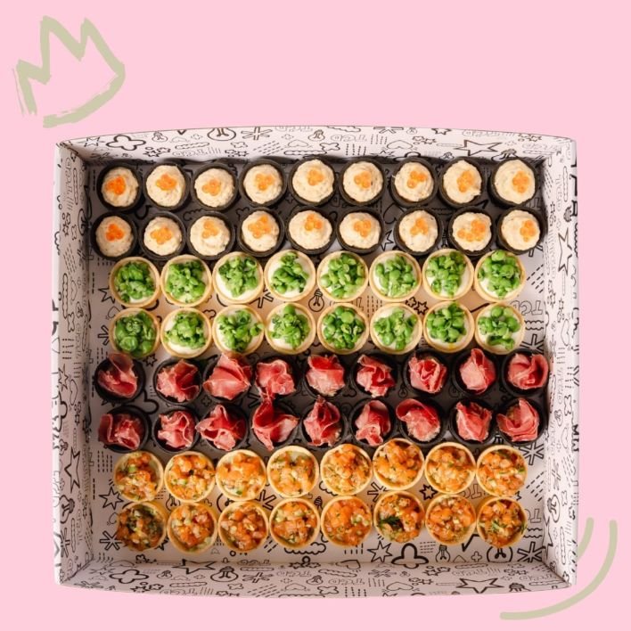 Camperdown Canape Box  - Large Box (70 pcs)
