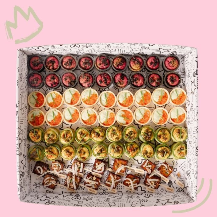 Opera House Canapé Box - Large Box (68 pcs)