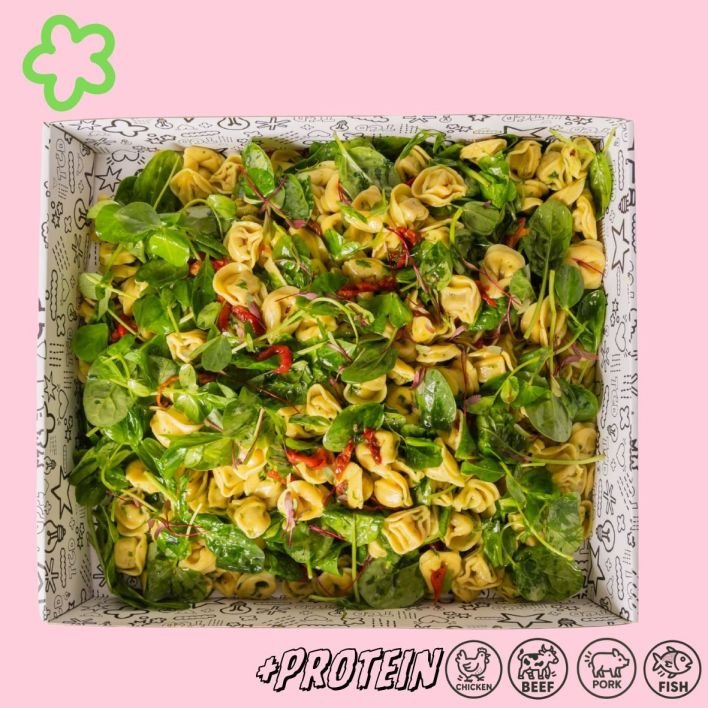 Wild Mushroom Tortelleni Salad