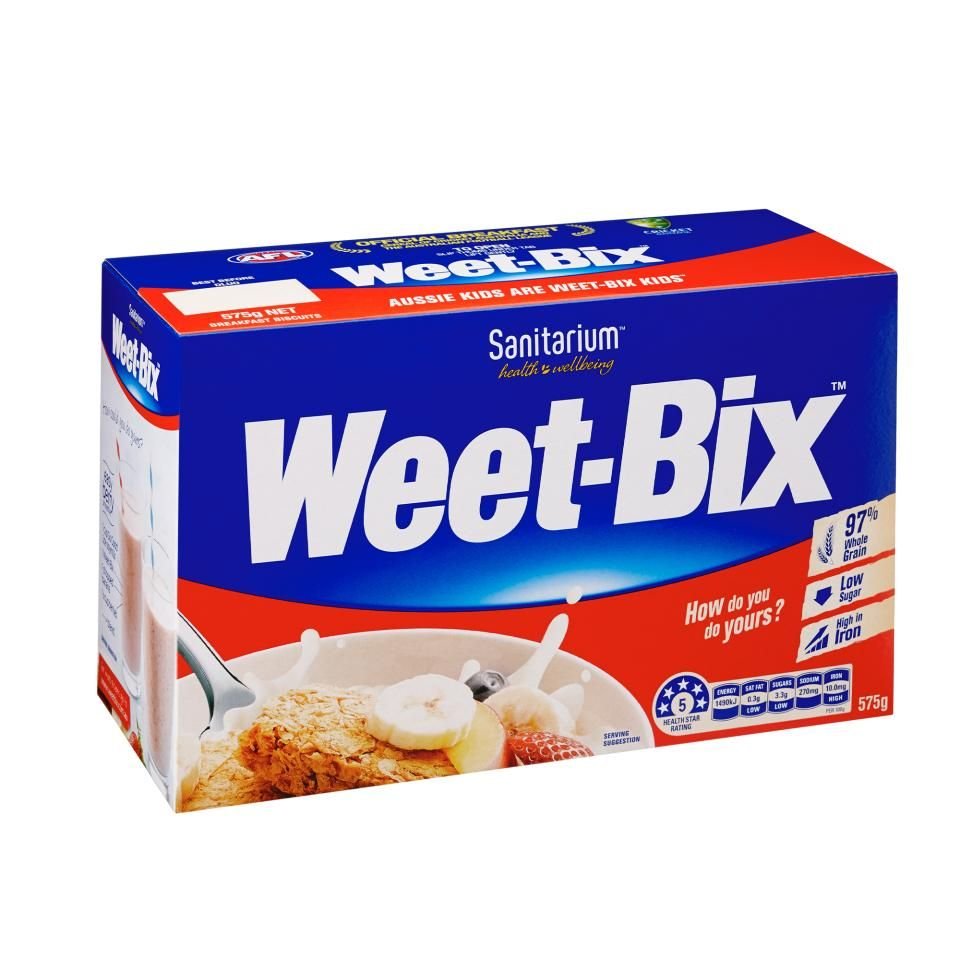 Weet-Bix Cereal 575G (No Attribute)