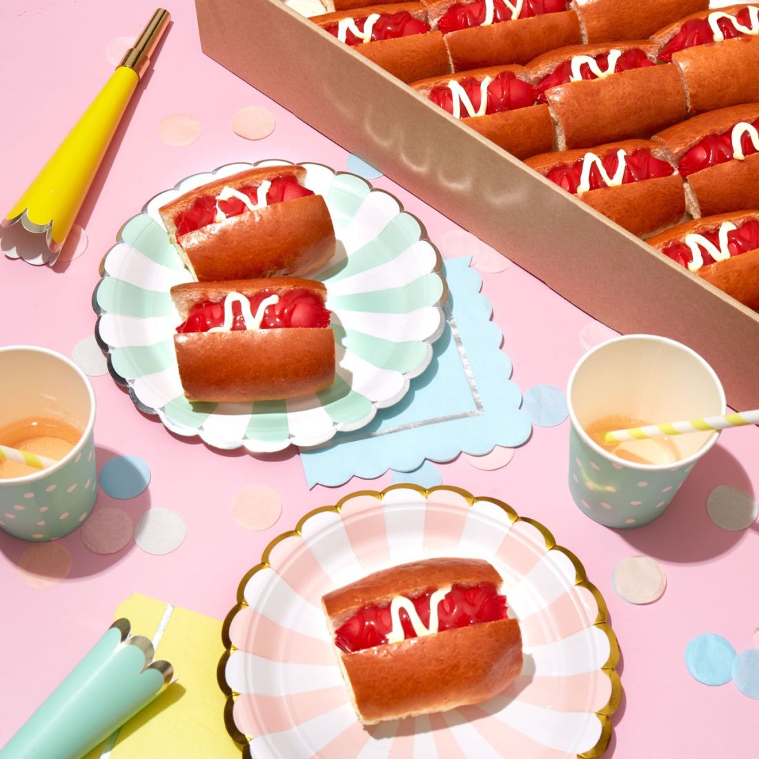 Mini Hot Dog Platter