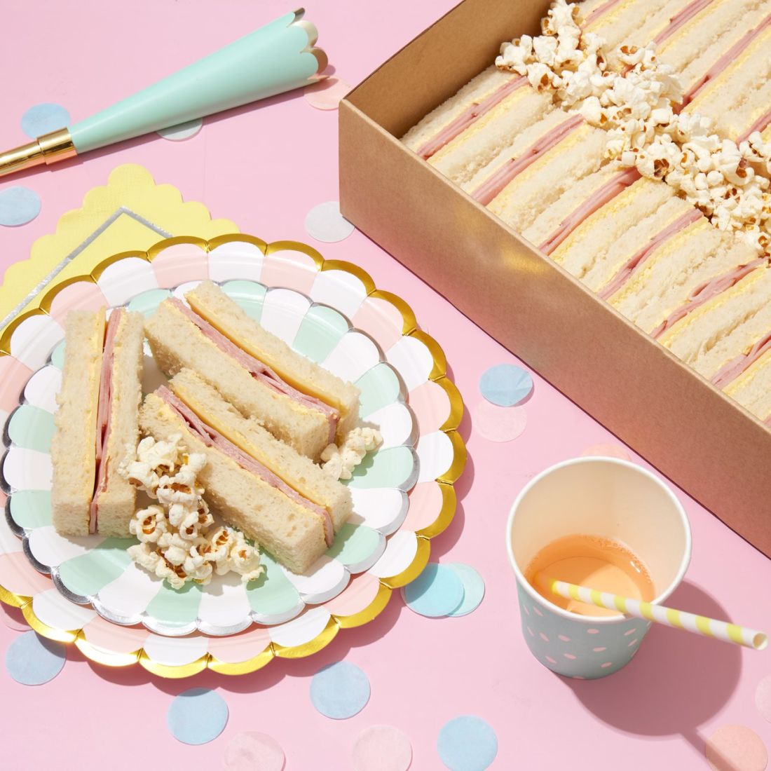Party Finger Sandwich Platter