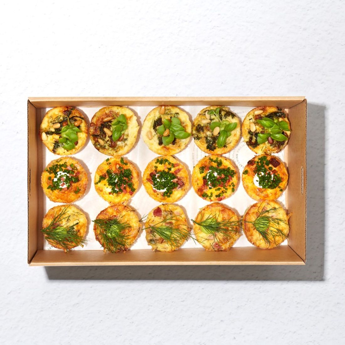 Baby Frittata Platter