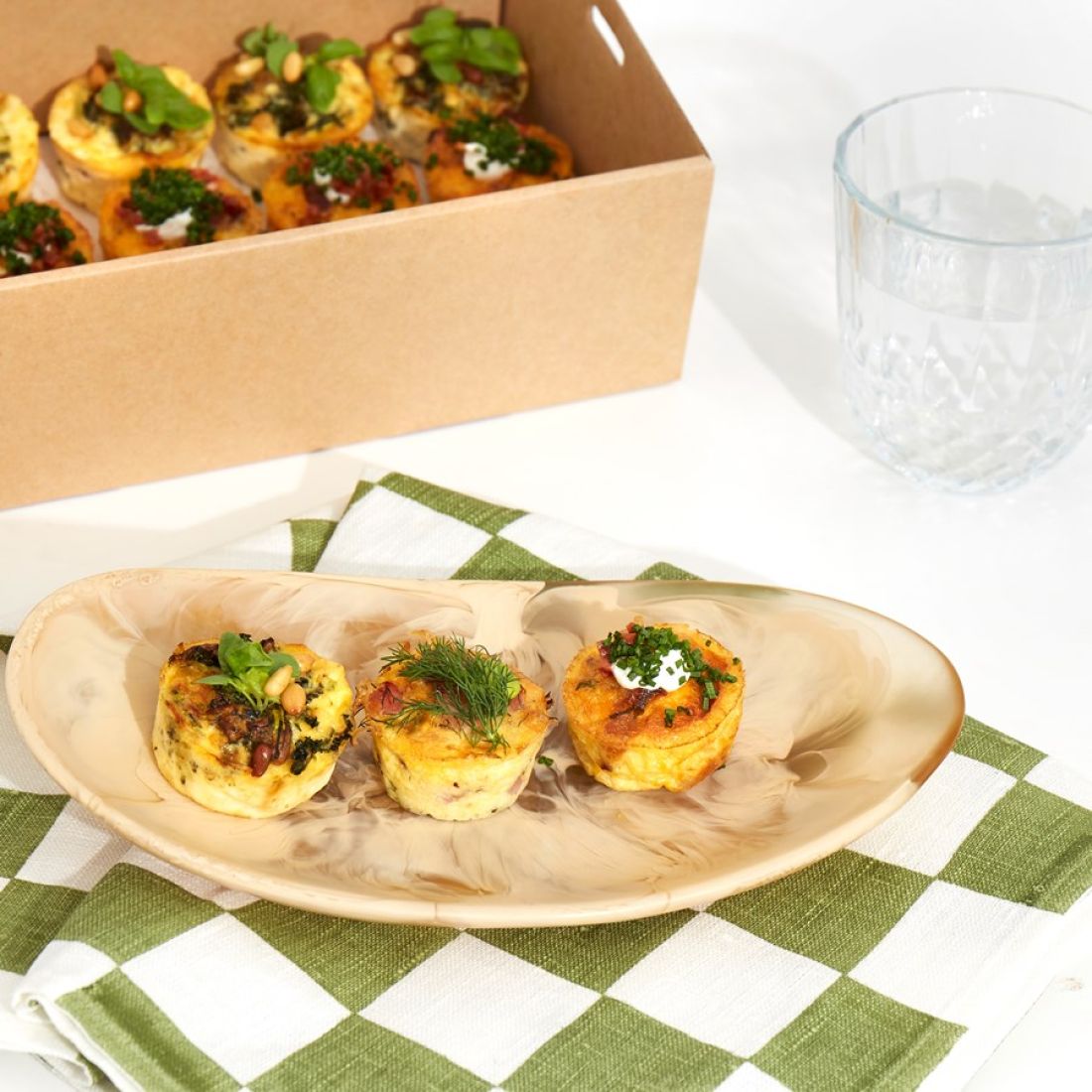 Baby Frittata Platter