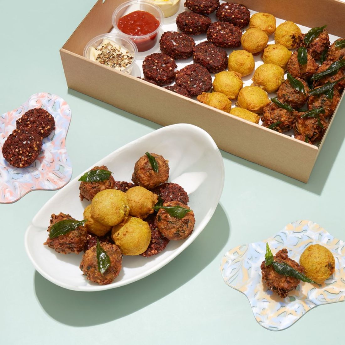 Gourmet Vegan Gluten Free Bites Platter