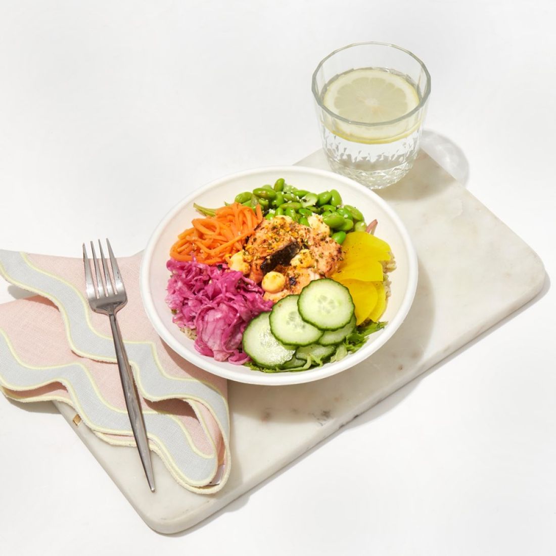 Ahi Salmon Poke Bowl