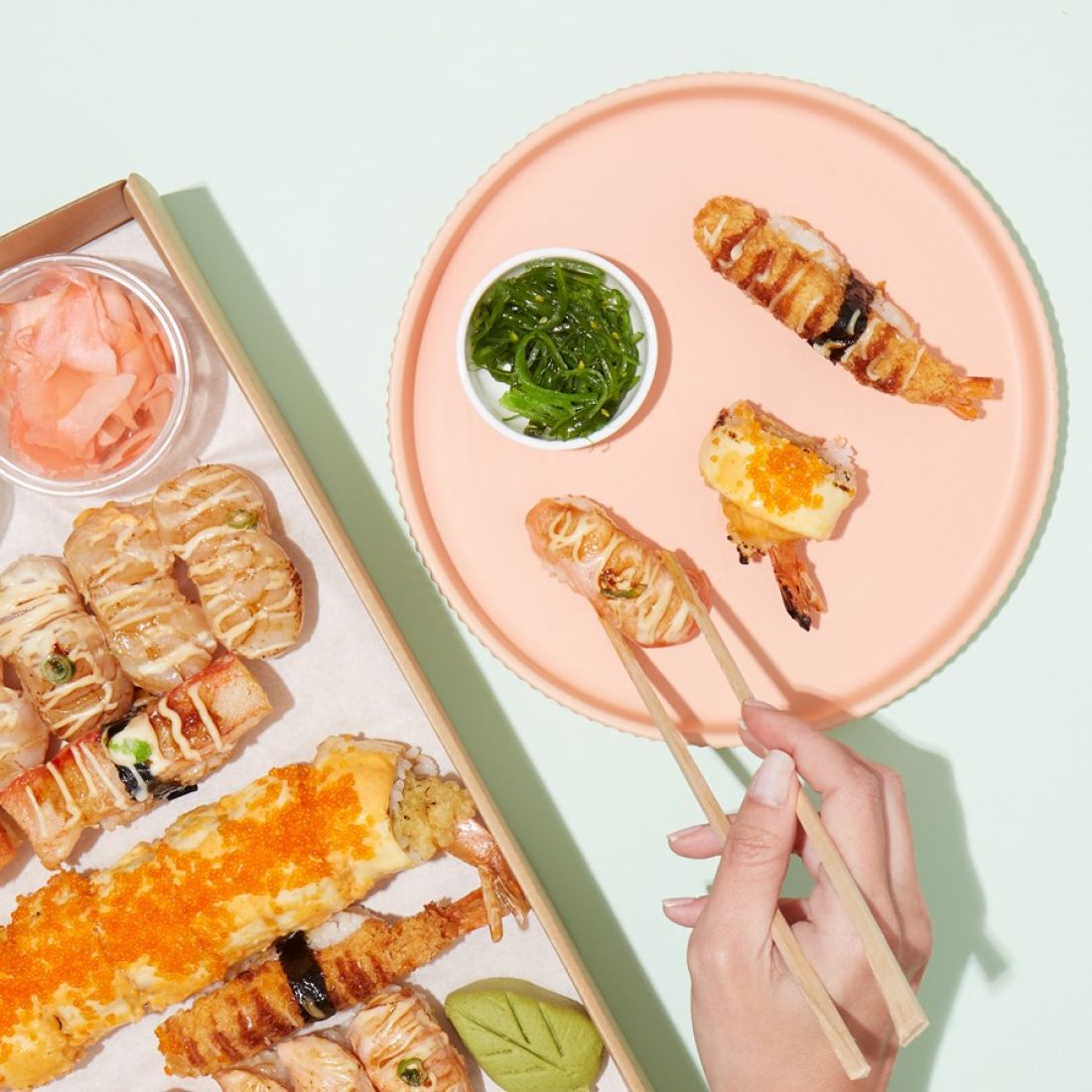 Grilled Sushi Platter