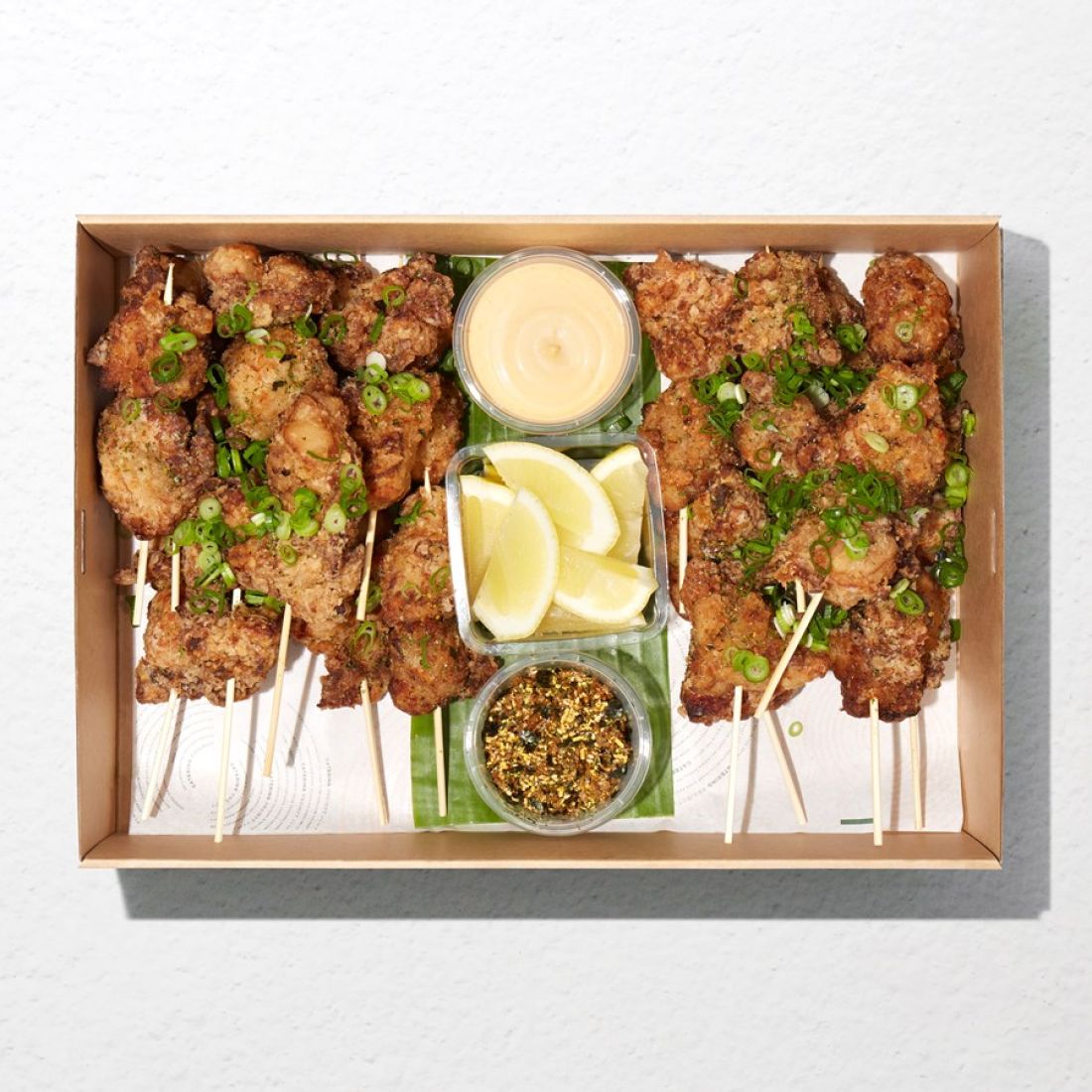 Karaage Chicken Skewer Platter