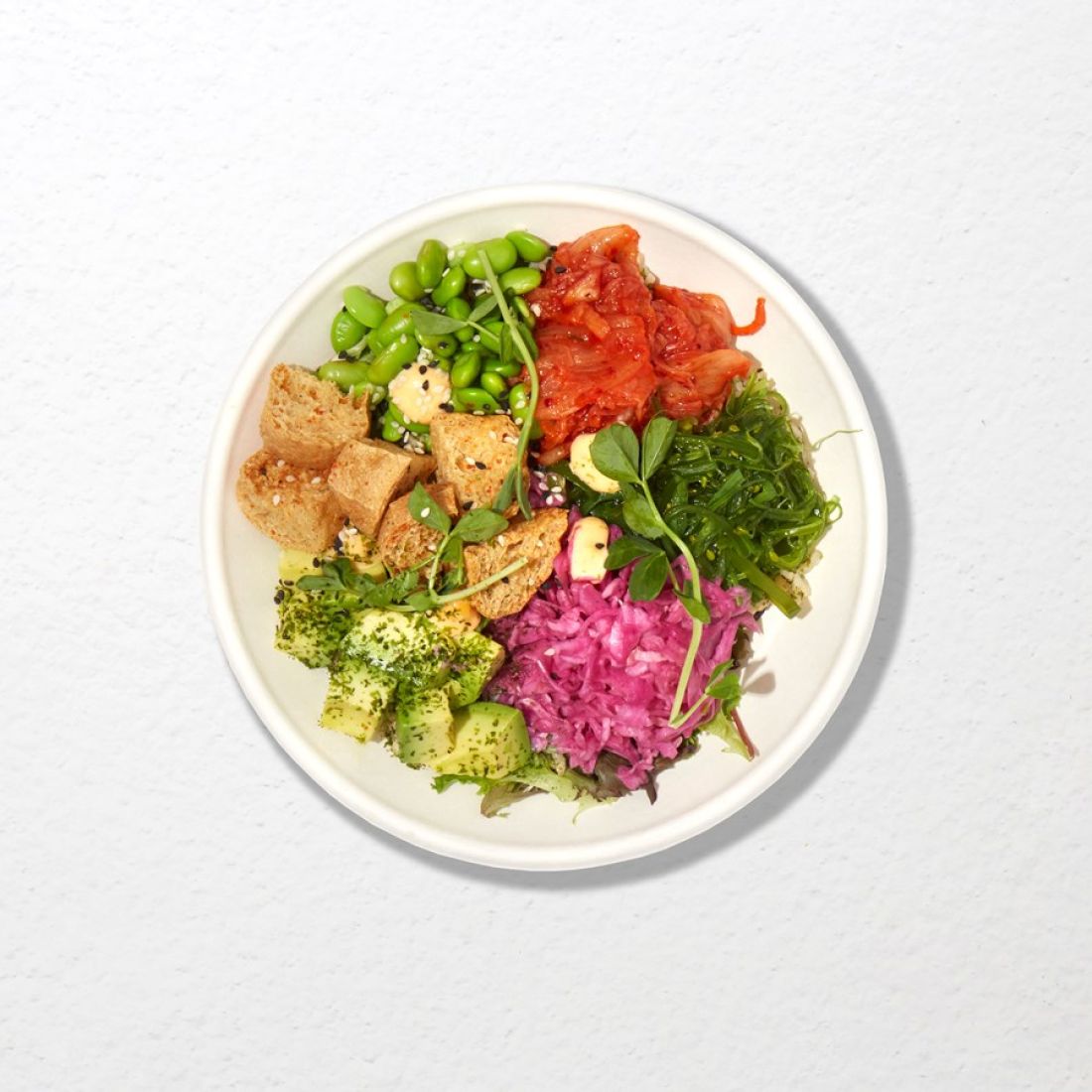 Spicy Tofu Poke Bowl