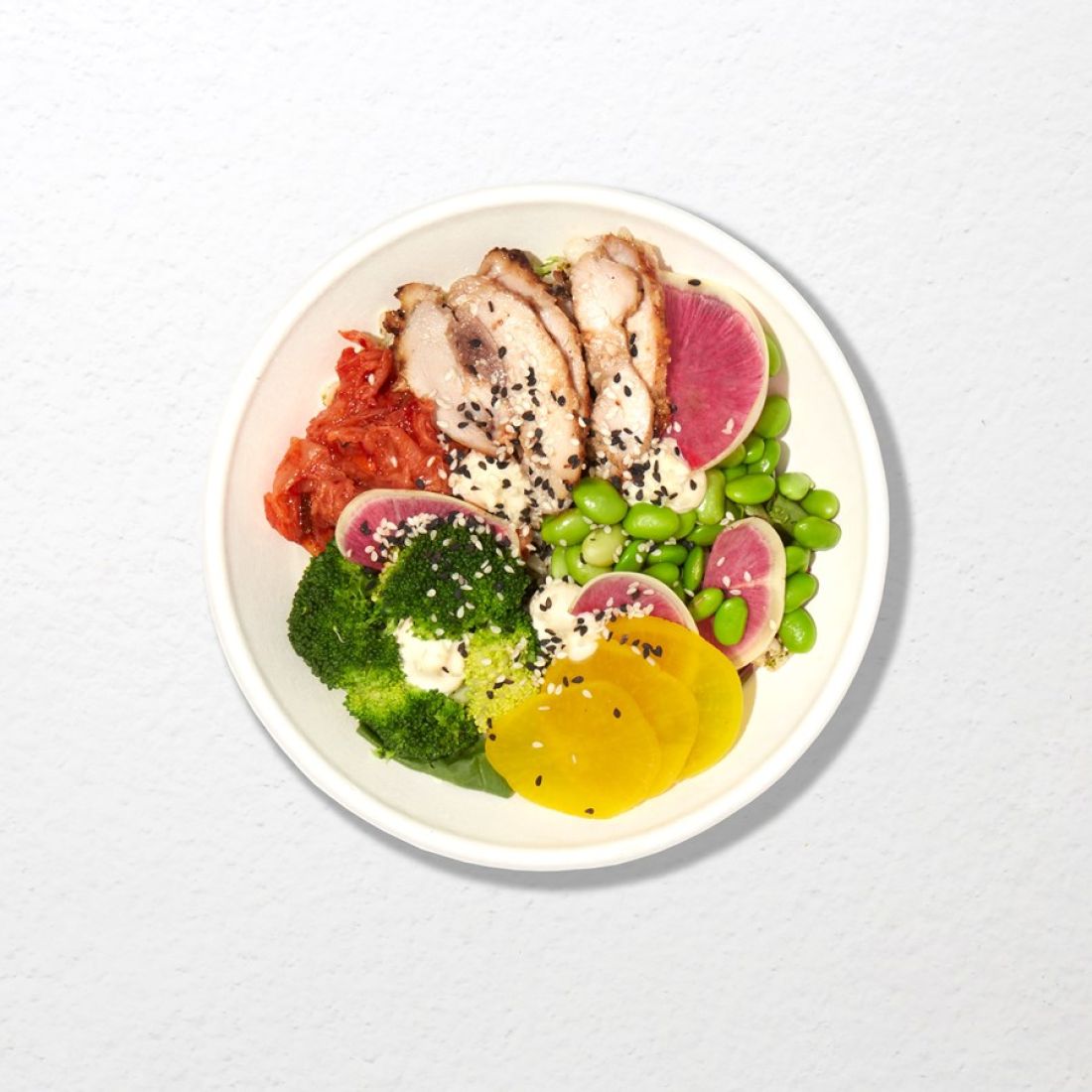 Teriyaki Chicken Poke Bowl