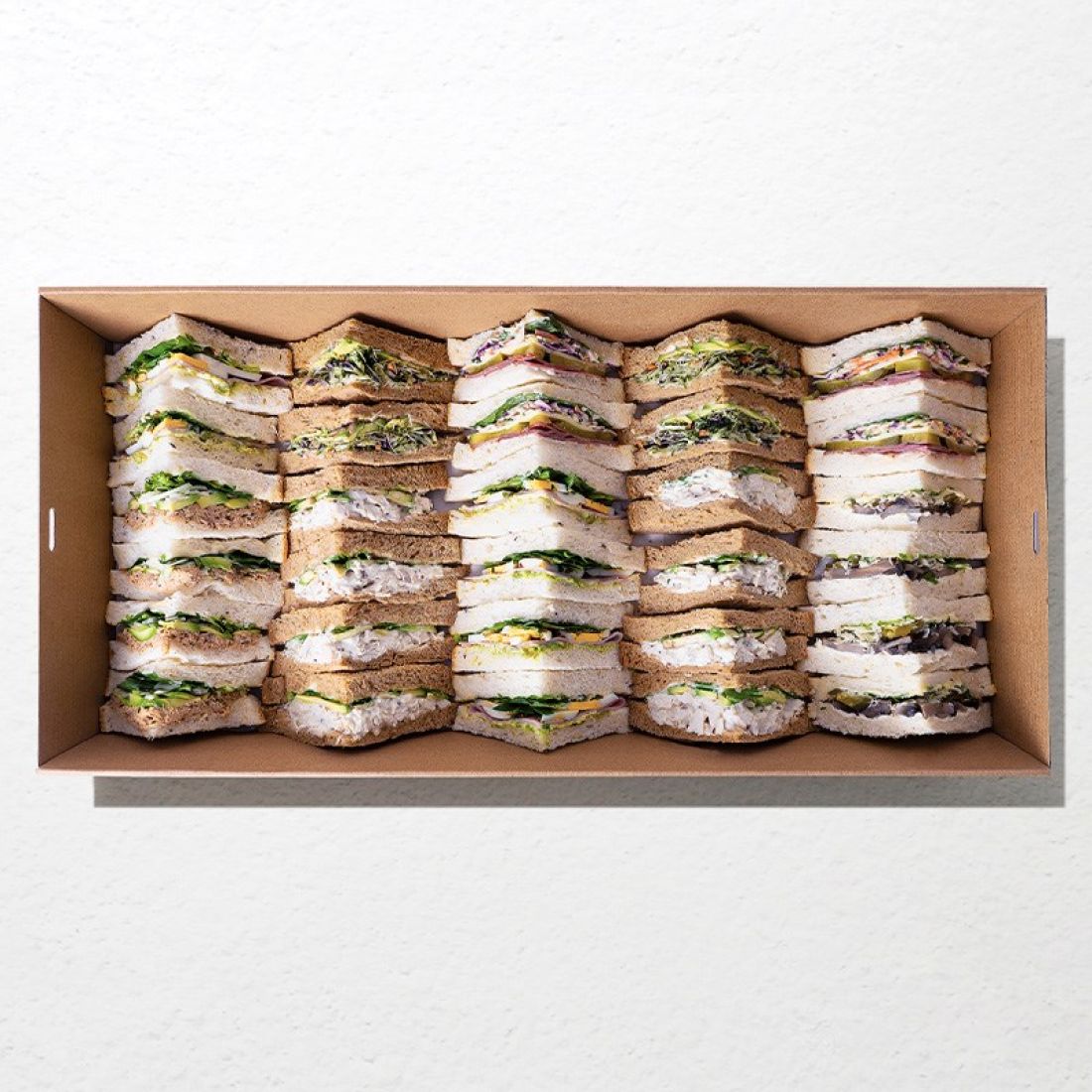 Triangle Sandwich Platter