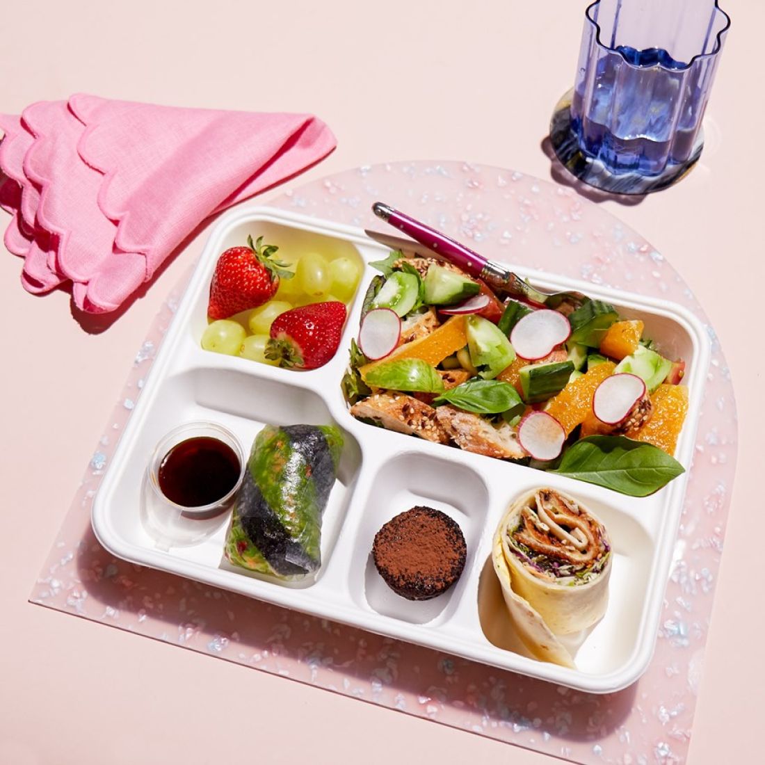 Vegan Bento Lunch for One