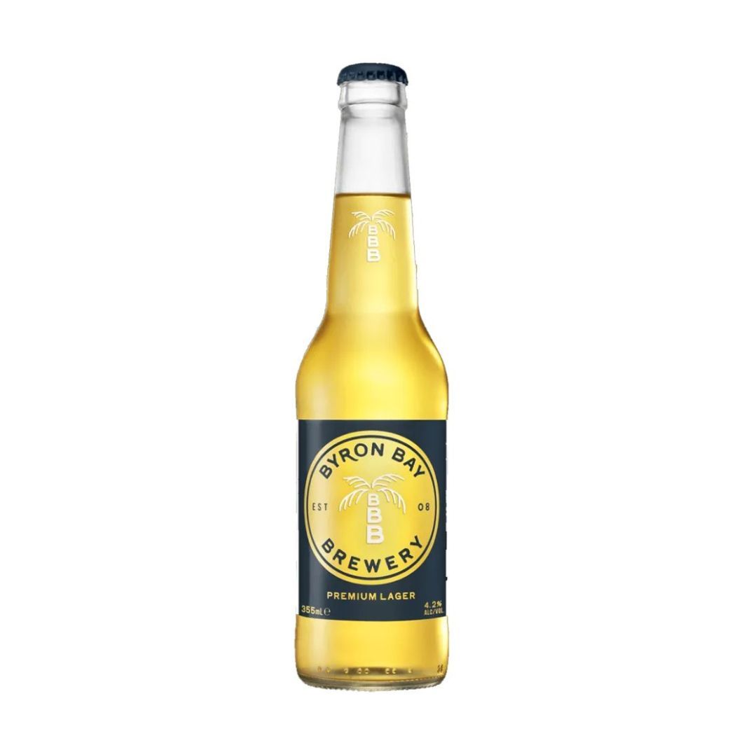 Byron Bay Brewery Lager 355Ml Case 24 Bottles