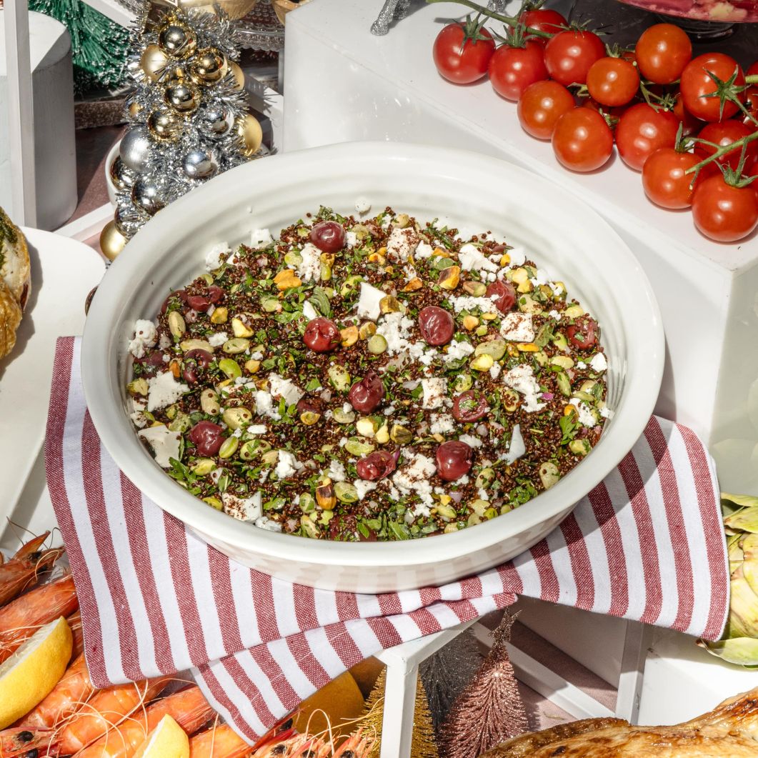 Cherry & Edamame Tabbouleh