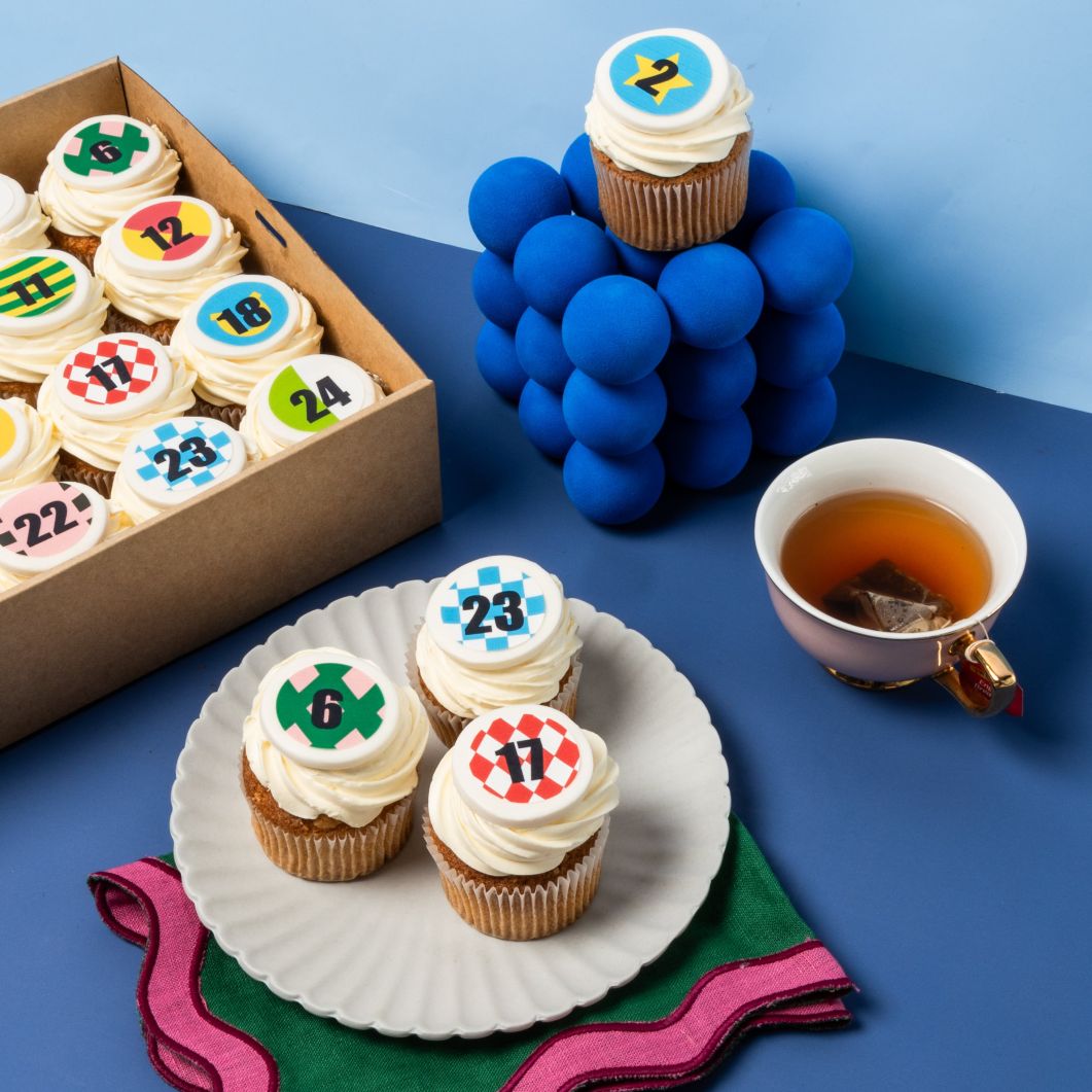 Sweepstake Cupcake Platter