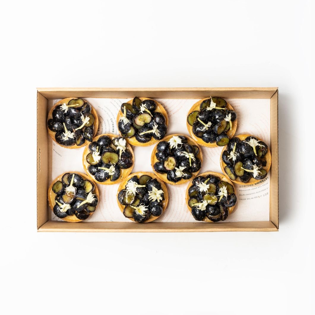 Lemon Curd Tart Platter