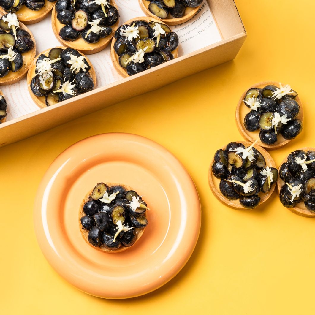 Lemon Curd Tart Platter