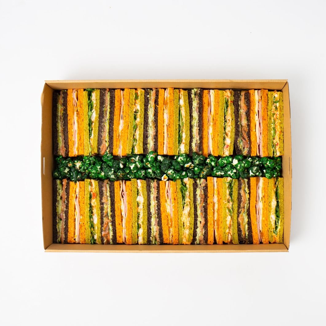 Halloween Finger Sandwich Platter