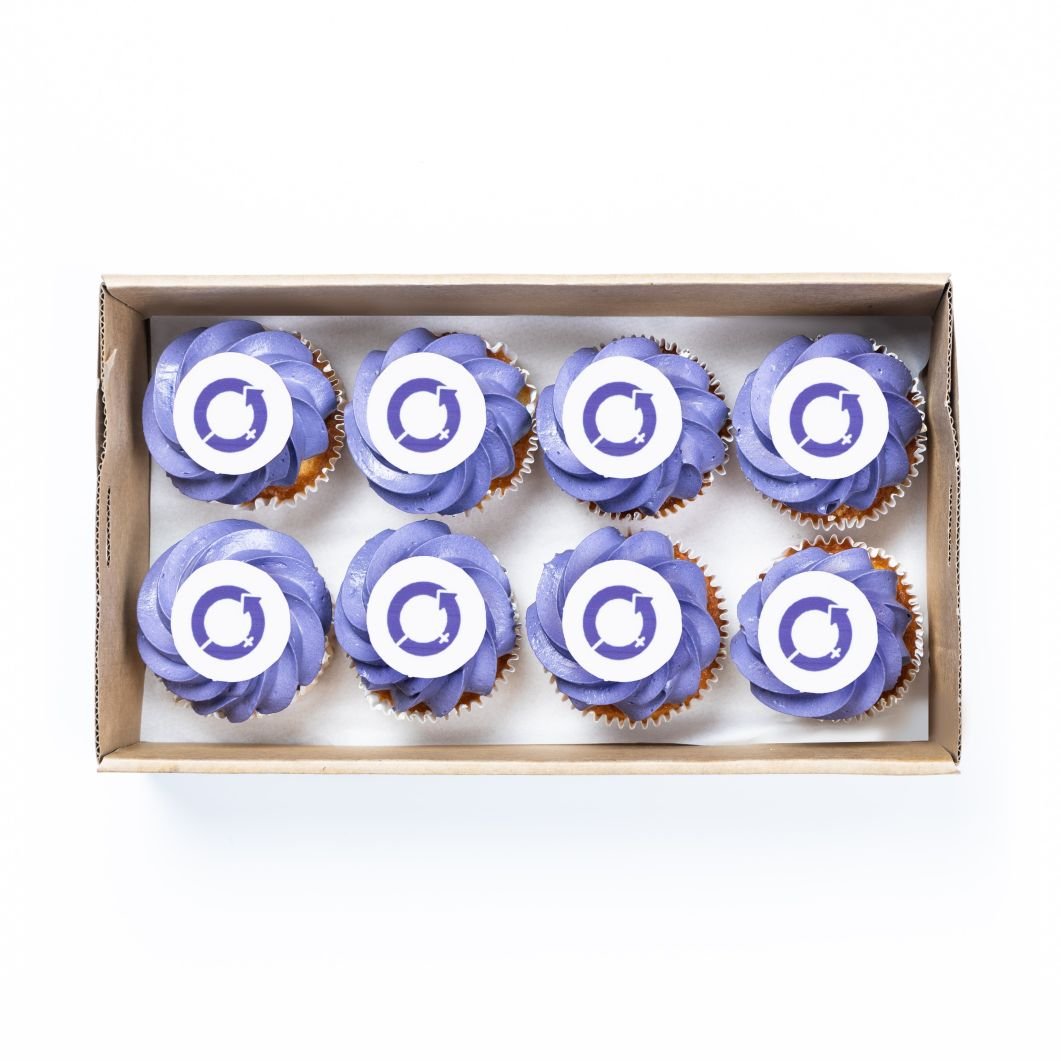 International Women's Day Small Cupcake Platter
